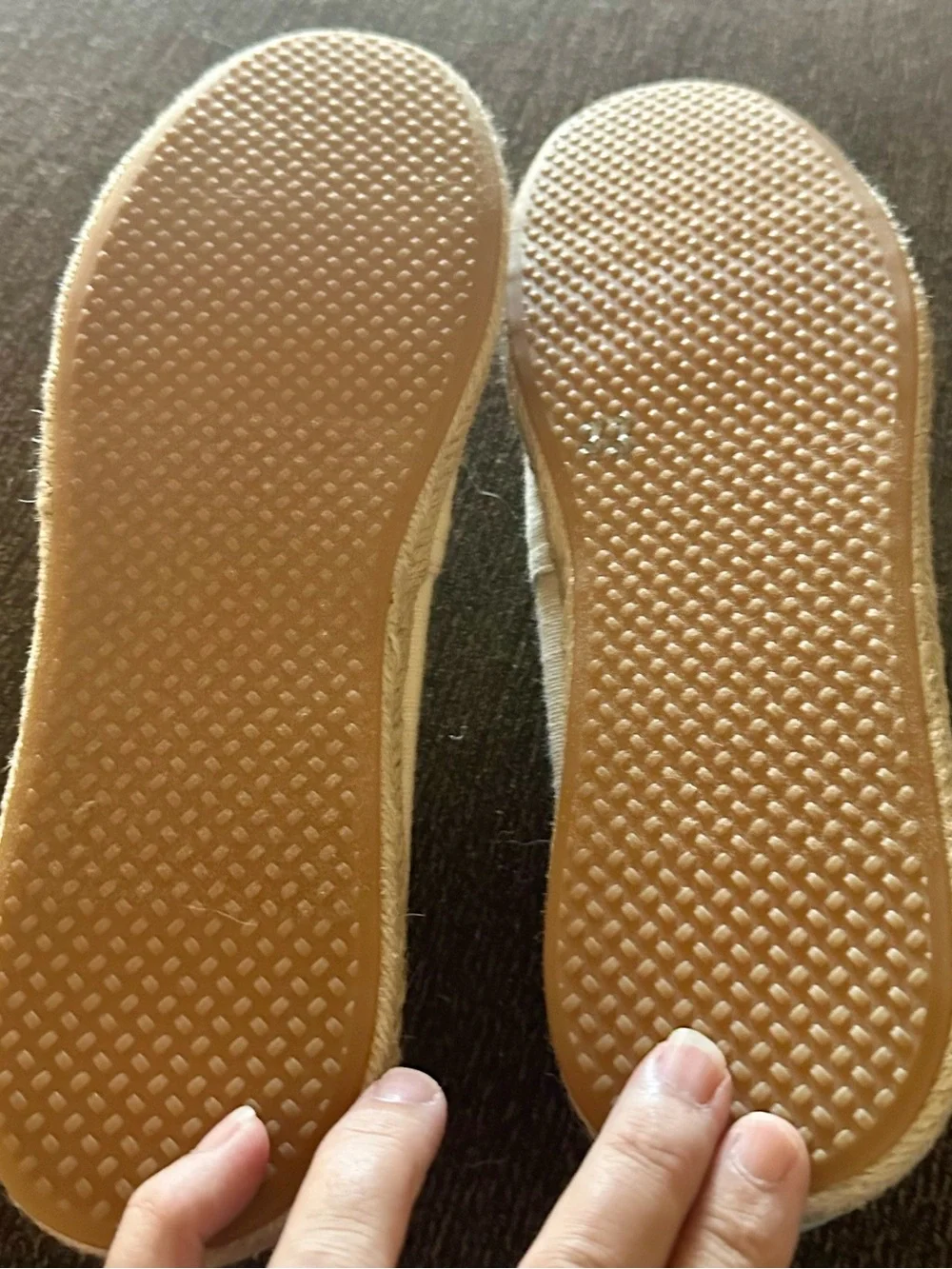 TOMS Women's Slip-On Espadrilles in Cream Canvas